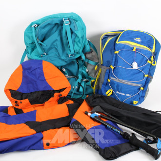 Tourenrucksack, grün , 50l