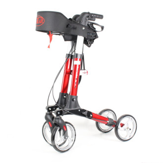 Rollator, rot
