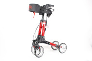 Rollator, rot