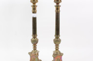 Paar Kerzenleuchter im Historismus-Stil