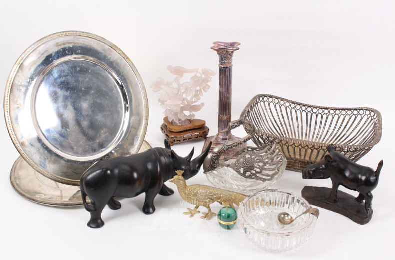 Posten Dekorationen, best. aus: