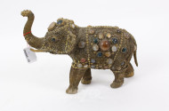 2 Deko-Figuren 'Schwan' und 'Elefant'