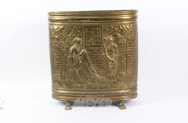 Schirmständer mit 2 Schirmen und 1 Gehstock