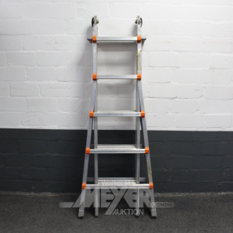 Alu-Auszug-Bockleiter WAKÜ