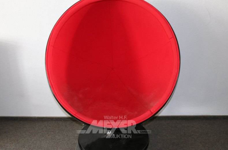 Ballon-Sessel / Ball Chair-Drehsessel