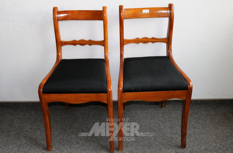 Paar Biedermeierstühle