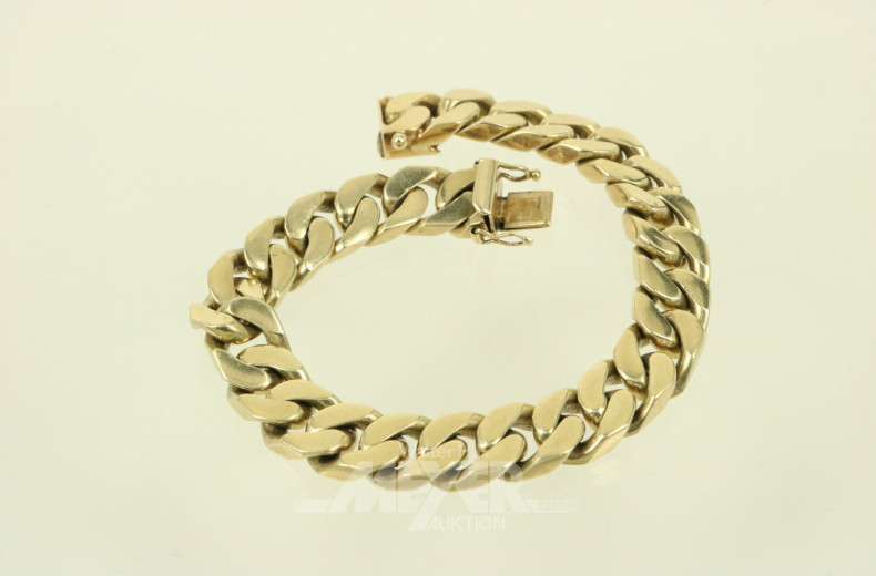 Flachpanzer-Herrenarmband