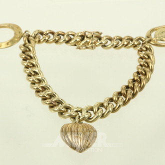 Bettelarmband mit 3 Anhängern