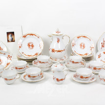 Los 389: Porz.-Kaffee-/Teeservice, 40-tlg. für 6 Personen
