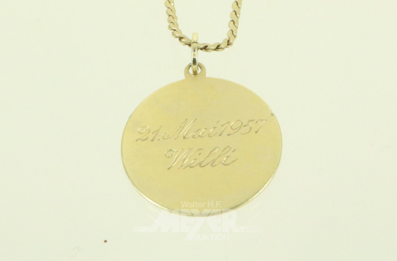 Kette mit Sternzeichenanhänger "Jungfrau"