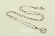 Kette mit Brillantanhänger