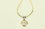 Collier mit 6 kl. Brillanten
