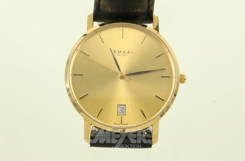 Herrenarmbanduhr mit Widmung u. Box