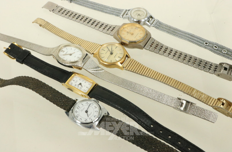 25 div. Armbanduhren