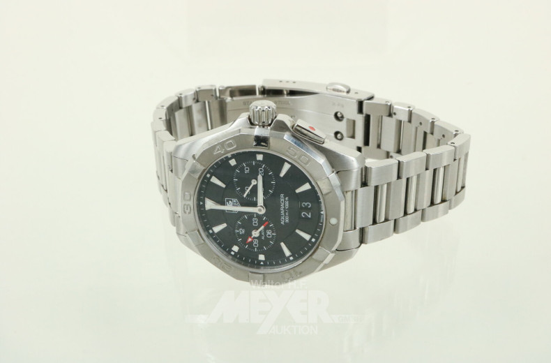 Herrenarmbanduhr mit Datumsanzeige und Stoppfunktion