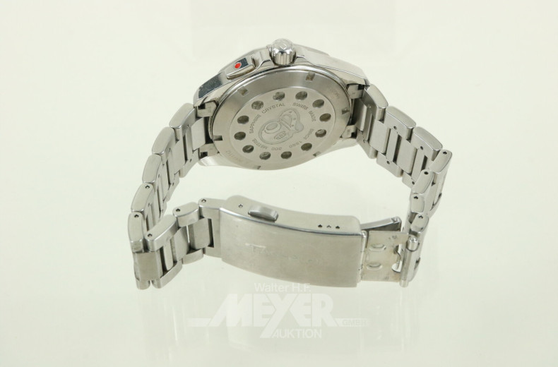 Herrenarmbanduhr mit Datumsanzeige und Stoppfunktion