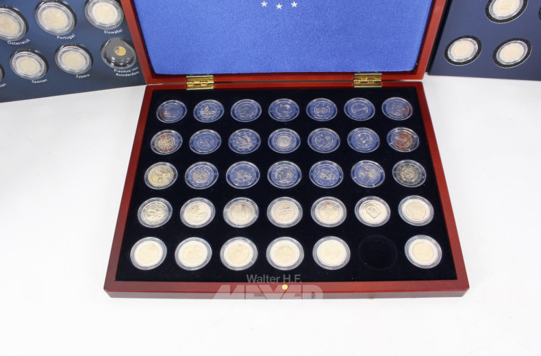 Sammlung 'Die offiziellen 2-Euro-Gedenkmünzen'