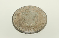 Silbermünze Panama - 20 Balboas 'Simon Bolivar' 1972