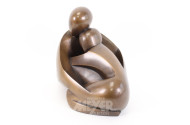 gr. moderne Skulptur "Paar"
