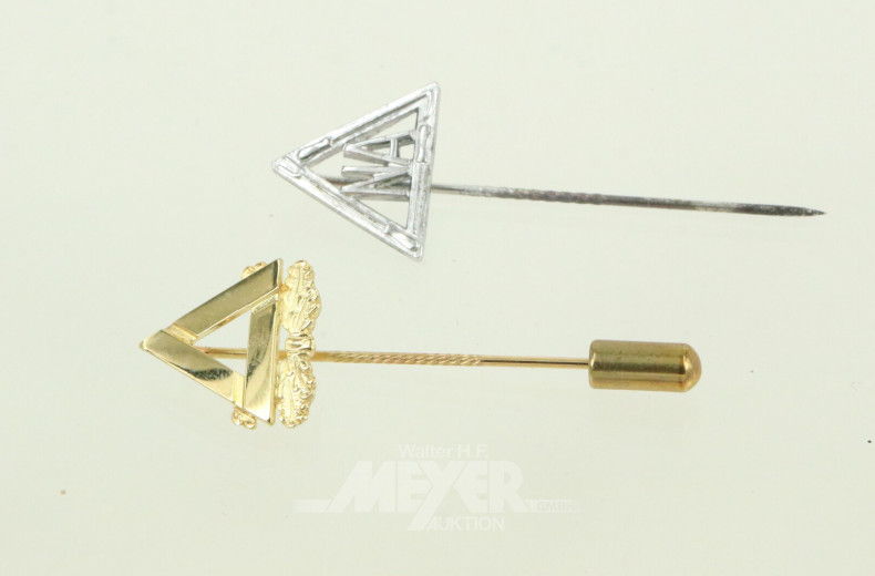 2 Anstecknadeln