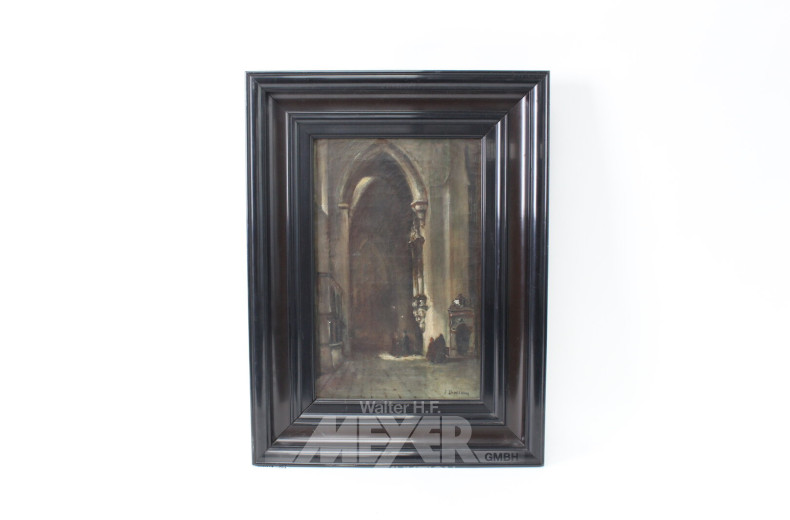 Gemälde "Gewölbebogen mit Staffagen"