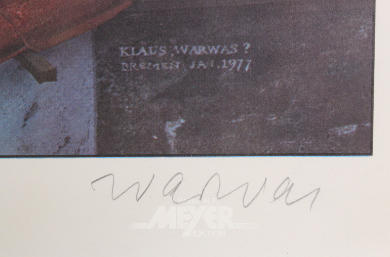 Druck "Bremen, der Schnoor"