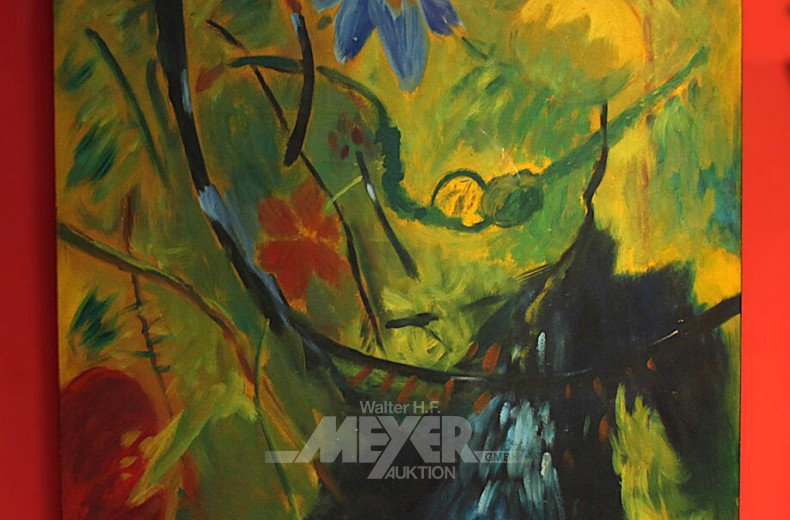 Acrylbild  "Dschungel"