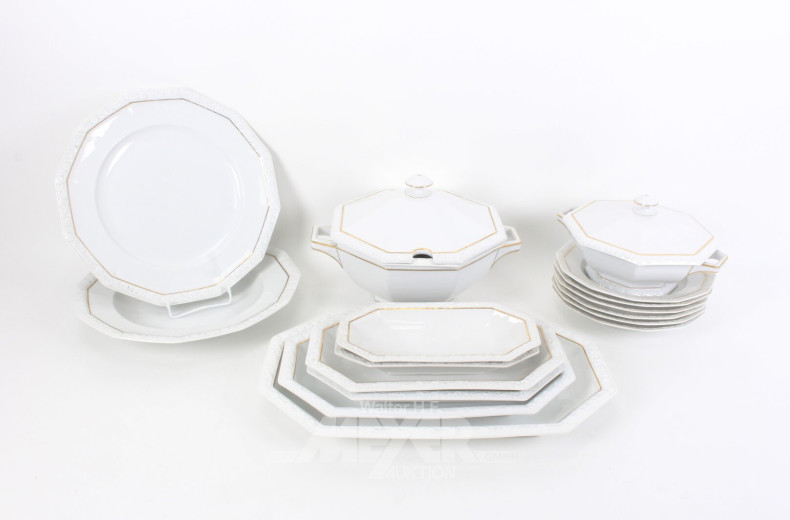 Speiseservice-Teile