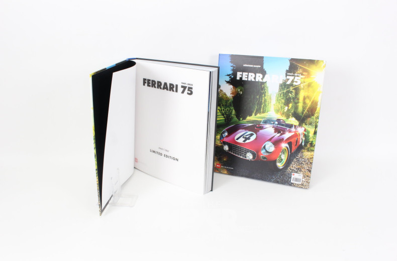 Bildband-Sonderausgabe 'Ferrari 75: 1947-2022'