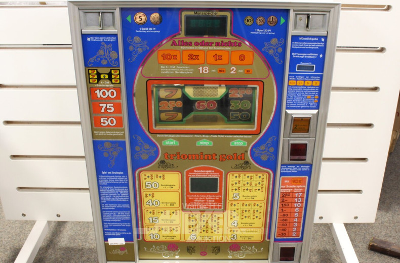 Geld-Glückspielautomat 'TRIO MINT GOLD'
