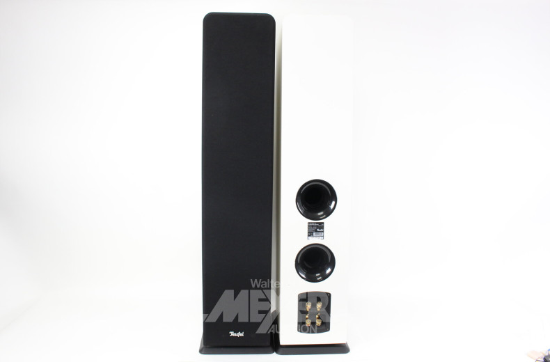 Paar Lautsprecher, weiß