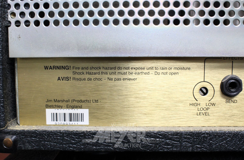 Gitarrenverstärker (Full Stack), 3-tlg.