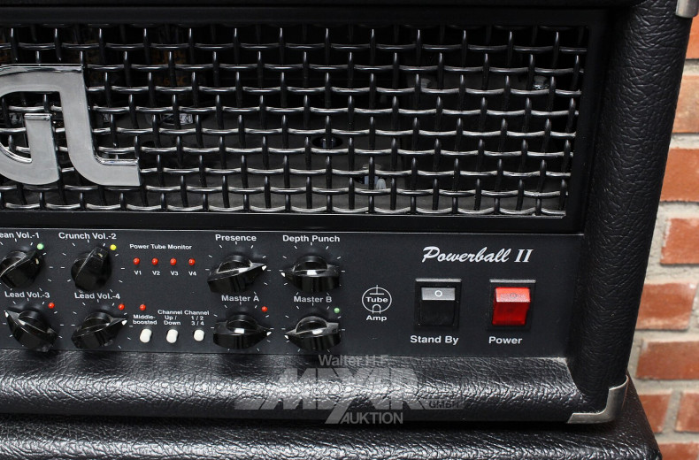 Gitarrenverstärker (Half Stack), 3-tlg.