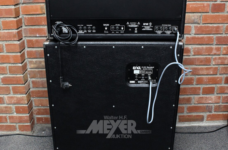 Gitarrenverstärker (Half Stack), 3-tlg.