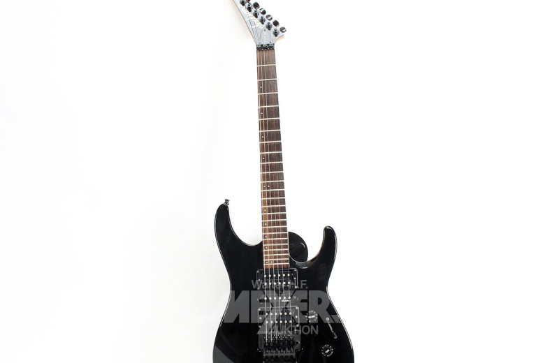 E-Gitarre, bez. JACKSON, schwarz