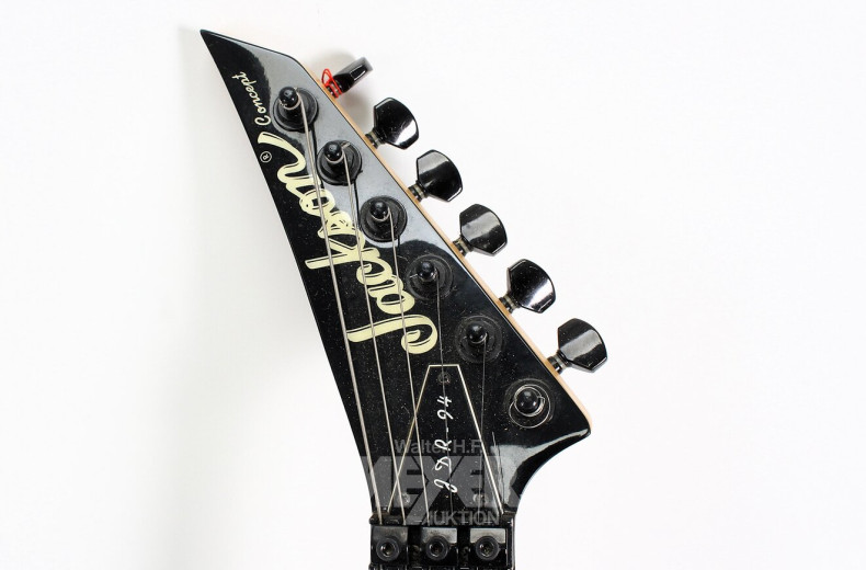 E-Gitarre, bez. JACKSON, schwarz