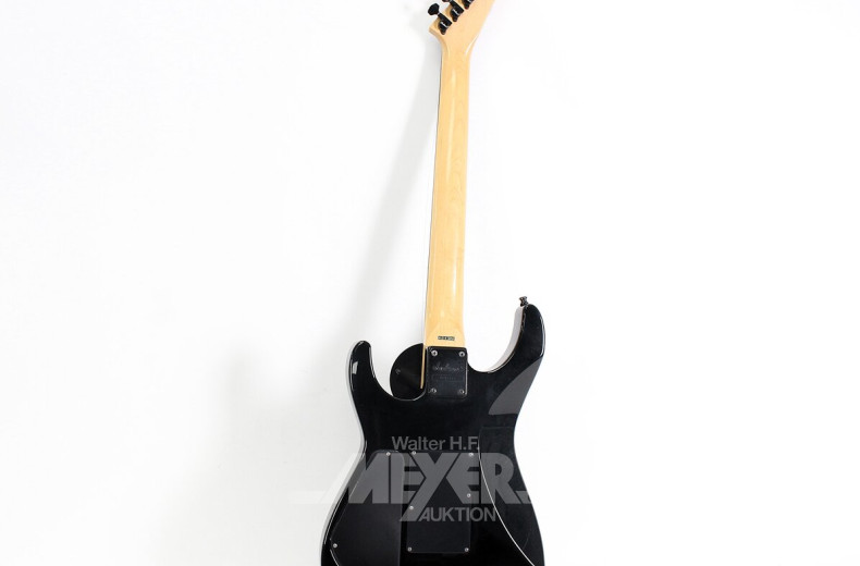 E-Gitarre, bez. JACKSON, schwarz