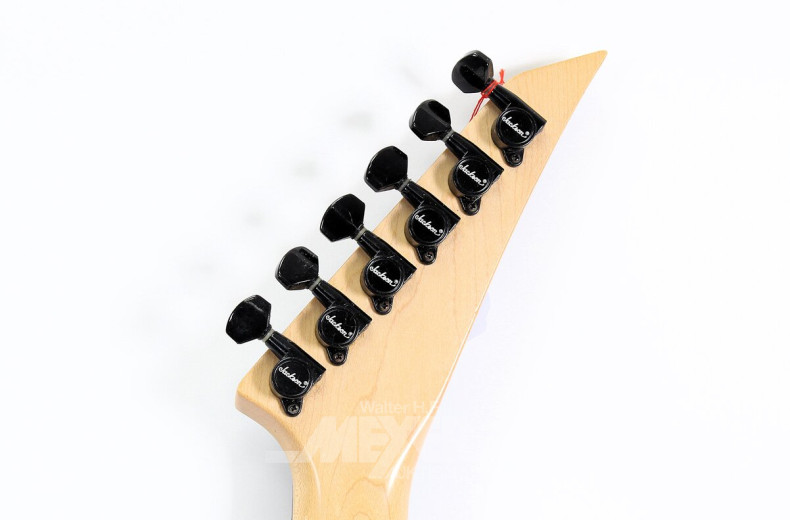 E-Gitarre, bez. JACKSON, schwarz