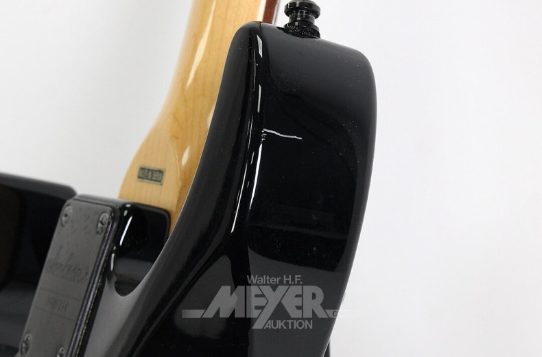 E-Gitarre, bez. JACKSON, schwarz