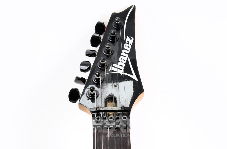 E-Gitarre, bez: IBANEZ,  rot