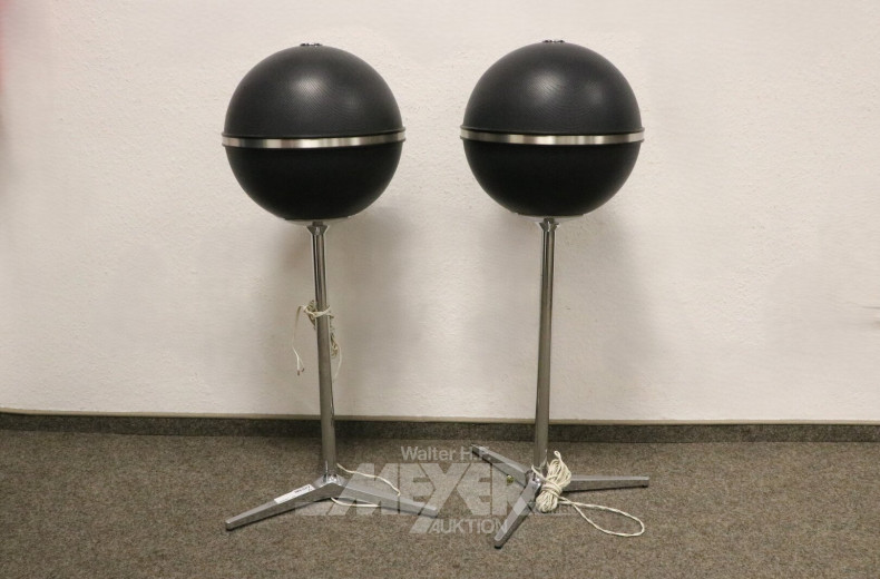 Paar GRUNDIG Kugelboxen Audiorama