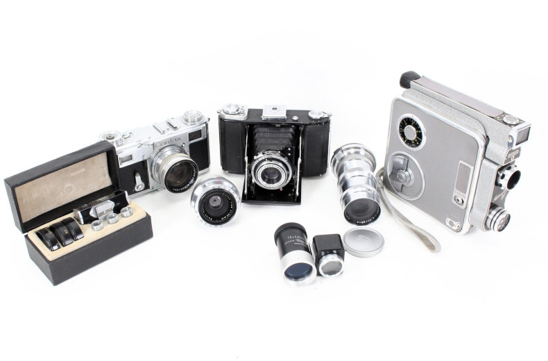 Posten Foto- und Filmausrüstung, best. aus: