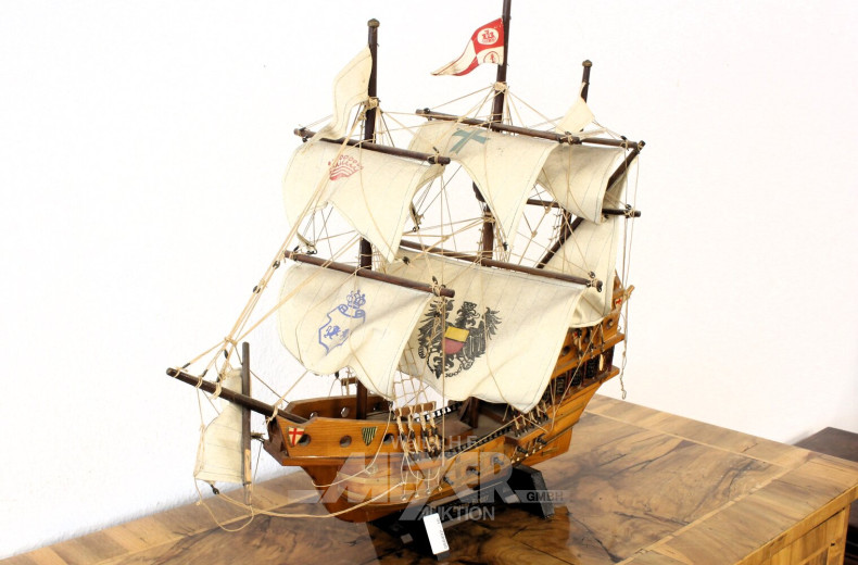 Modellschiff "Hanse Kogge"