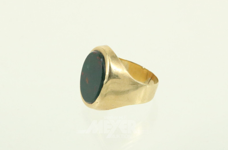 Herrenring mit Heliotrop