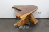 Couchtisch, Wurzelholz massiv