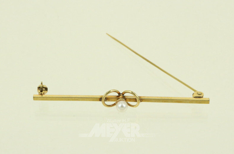Anstecknadel mit Perle