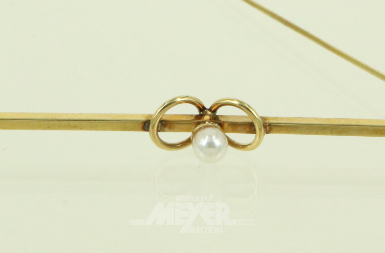 Anstecknadel mit Perle