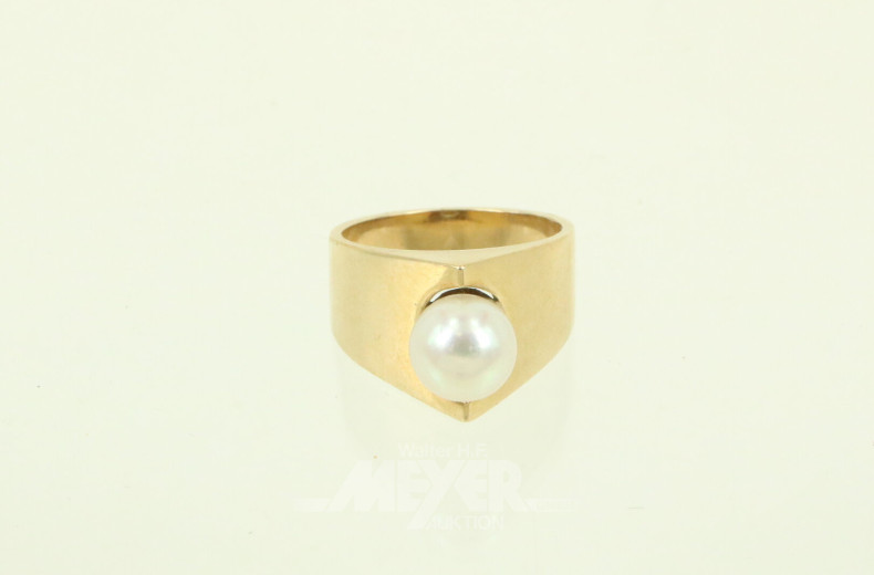 Ring mit Perle