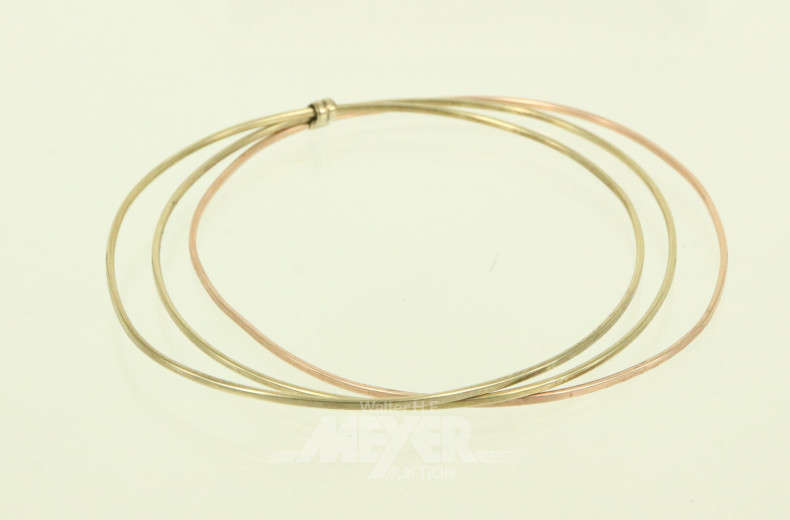 3 Armreifen, Säuretest