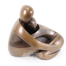 Los 245: gr. moderne Skulptur "Paar"